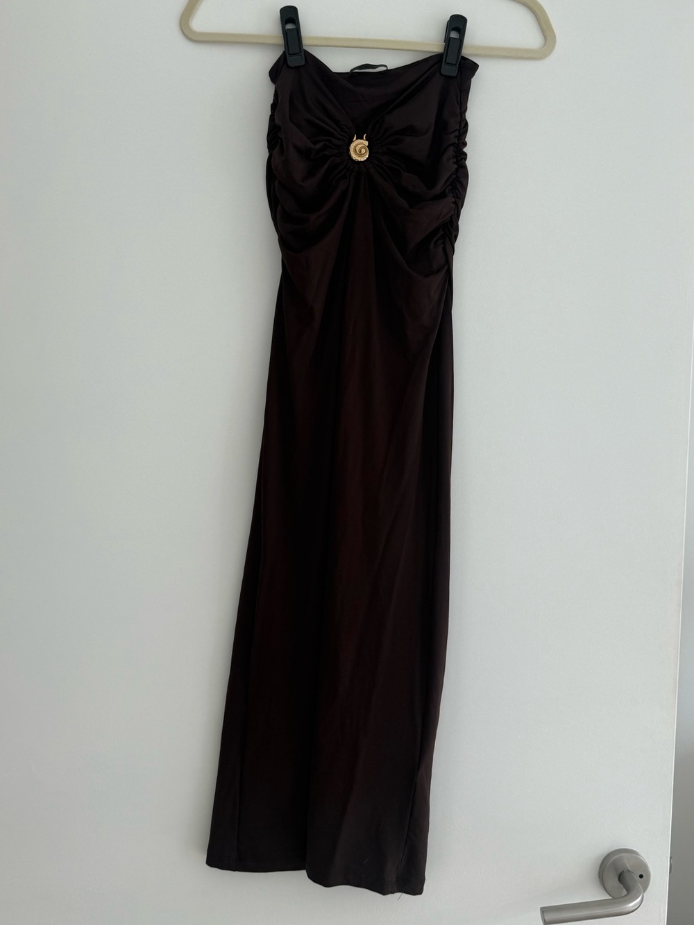 Brown Zara Midi Dress